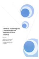 Effects of Shielding Gas Contamination on Aluminium Weid Porosity
