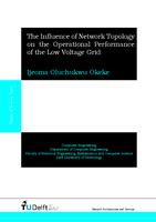 The Influence of Network Topology on the Operational Performance of the Low Voltage Grid