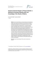 Human centered design in primary schools: A method to develop empathy with and knowledge of the needs of elderly