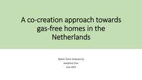 A Co-Creation Approach Towards Gas-Free Homes in the Netherlands