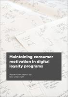 Maintaining consumer motivation in digital loyalty programs