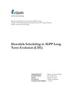 Downlink Scheduling in 3GPP Long Term Evolution (LTE)