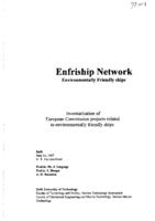Enfriship network, Environmentally friendly ships