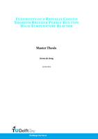 Feasibility of a Radially Cooled Thorium Breeder Pebble Bed type High Temperature Reactor