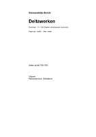 Driemaandelijks bericht Deltawerken 111-124 (1985-1988)