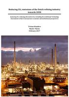 Reducing CO2 emissions of the Dutch refining industry towards 2050