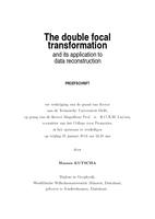 The double focal transformation and its application to data reconstruction