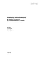 SBW Piping - Hervalidatie piping HP1. Ontwikkeling nieuwe rekenregel HP1.2 Uitbreiding en aanpassing van de pipingregel
