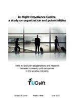In-flight Experience Centre: A study on organization and potentialities