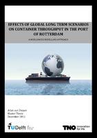 Effects of global long term scenarios on container throughput in the port of Rotterdam: A worldwide modelling approach