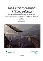 Load interdependencies of flood defences