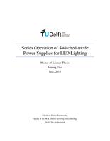 Series Operation of Switched-mode Power Supplies for LED Lighting