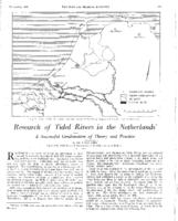 Research of tidal rivers in the Netherlands
