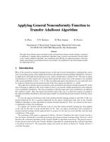 Applying general nonconformity function to transfer AdaBoost algorithm