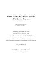 From MEMS to NEMS: Scaling Cantilever Sensors