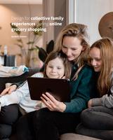 Design for collective family experiences during online grocery shopping