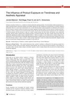 The Influence of Product Exposure on Trendiness and Aesthetic Appraisal
