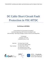 DC Cable Short Circuit Fault Protection in VSC-MTDC