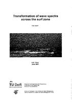 Transformation of wave spectra across the surf zone