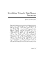 Probabilistic Testing for Weak Memory Concurrency