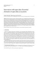 Innovation with open data: Essential elements of open data ecosystems