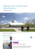 Redesigning the TU Delft Student Theses Repository
