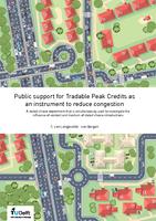 Public support for Tradable Peak Credits as an instrument to reduce congestion