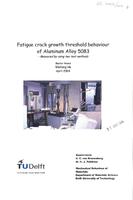 Fatigue crack. growth threshold behaviour of Aluminum Alloy 5083: Measured by using two test methods