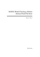 RAFFS: Model checking a robust abstract flash file store