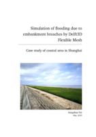 Simulation of flooding due to embankment breaches by Delft3D Flexible Mesh: Case study of coastal area in Shanghai