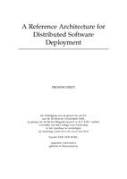 A Reference Architecture for Distributed Software Deployment