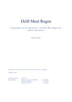 Delft Meet Regen: Vergelijking van de regenmeters van Delft Meet Regen met andere regenmeters