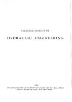 Selected Aspects of Hydraulic Engineering: Liber Amicorum dedicated to Johannes Theodoor Thijsse, on occasion of his retirement as professor