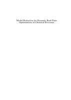 Model reduction for dynamic real-time optimization of chemical processes