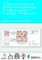 In silico screening of zeolites for application in high pressure hydrogen dehydration
