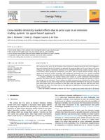 Cross-border electricity market effects due to price caps in an emission trading system: An agent-based approach