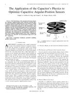 The application of the capacitor's physics to optimize capacitive angular-position sensors