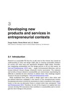 Developing new products and services in entrepreneurial contexts
