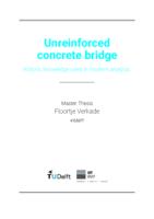 Unreinforced concrete bridge