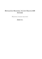 Mitigating Regional Accent Bias in ASR Systems