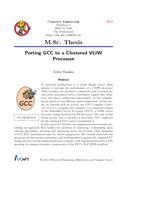 Porting GCC to a Clustered VLIW Processor