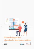 Personalising patient education for lung cancer patients 
