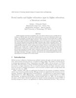 Social media and higher education apps in higher education a literature review