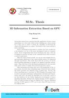 3D Information Extraction Based on GPU
