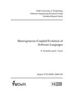 Heterogeneous Coupled Evolution of Software Languages