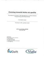 Cruising towards better air quality: The influence of Dynamic Traffic Management on vehicle emissions through driving profile improvements