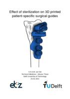 Effect of sterilization on 3D printed patient-specific surgical guides