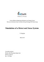 Simulation of a Detect and Sense System