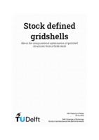 Stock defined gridshells