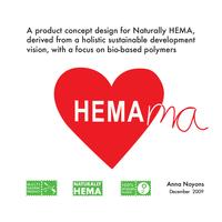 A future product concept design for Naturally HEMA, derived from a holistic sustainable development vision, with a focus on bio-based polymers